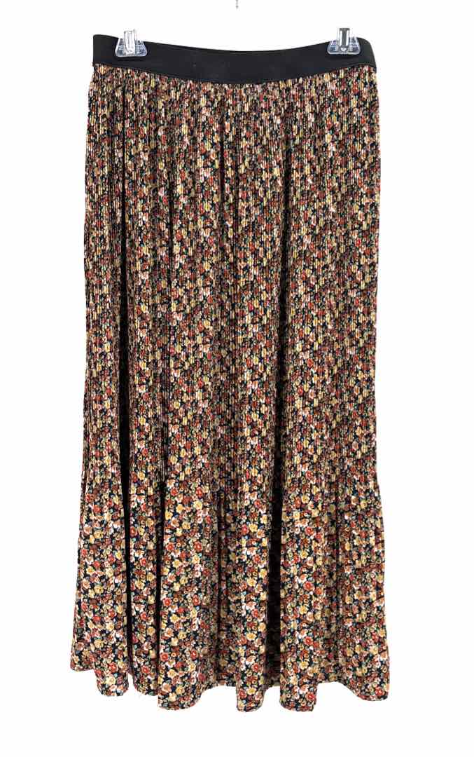 Size M Adrianna Papell Multi-Color Skirt