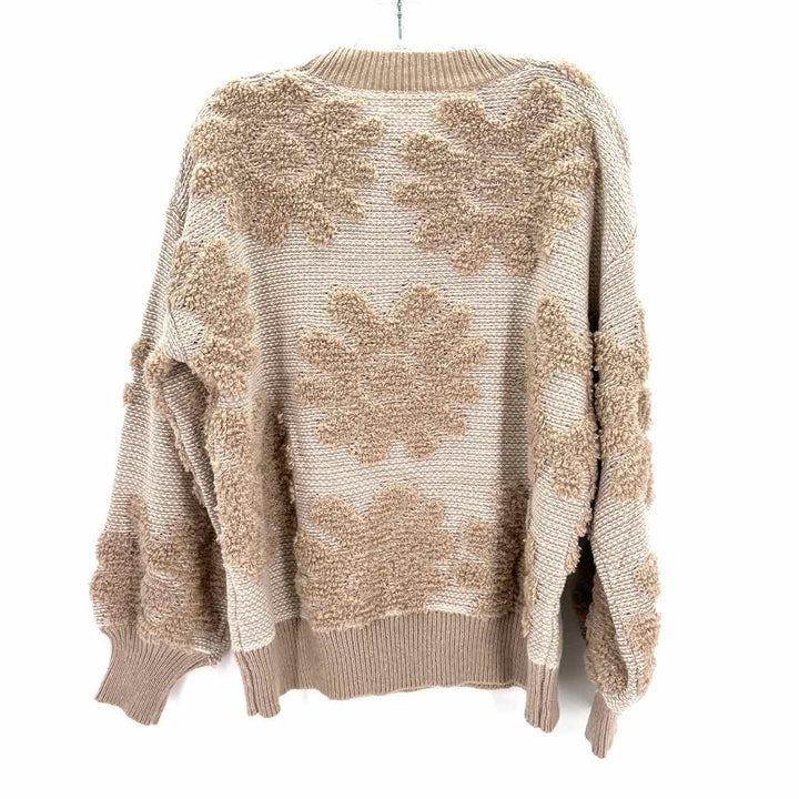 Size S DAVI & DANI Tan Sweater