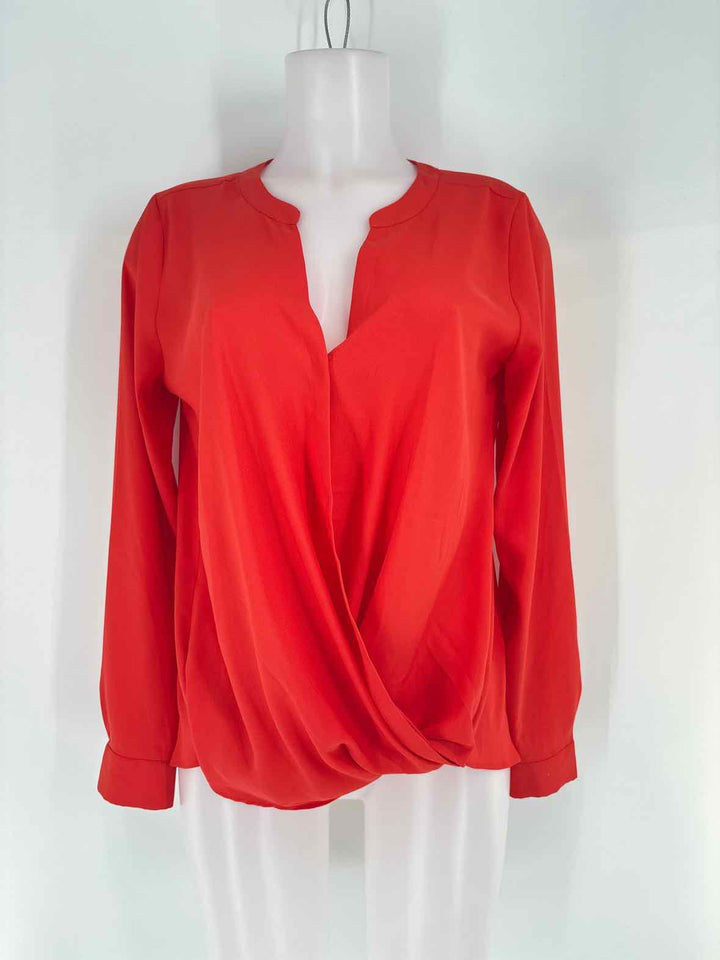 Size S Ann Taylor Orange Shirt