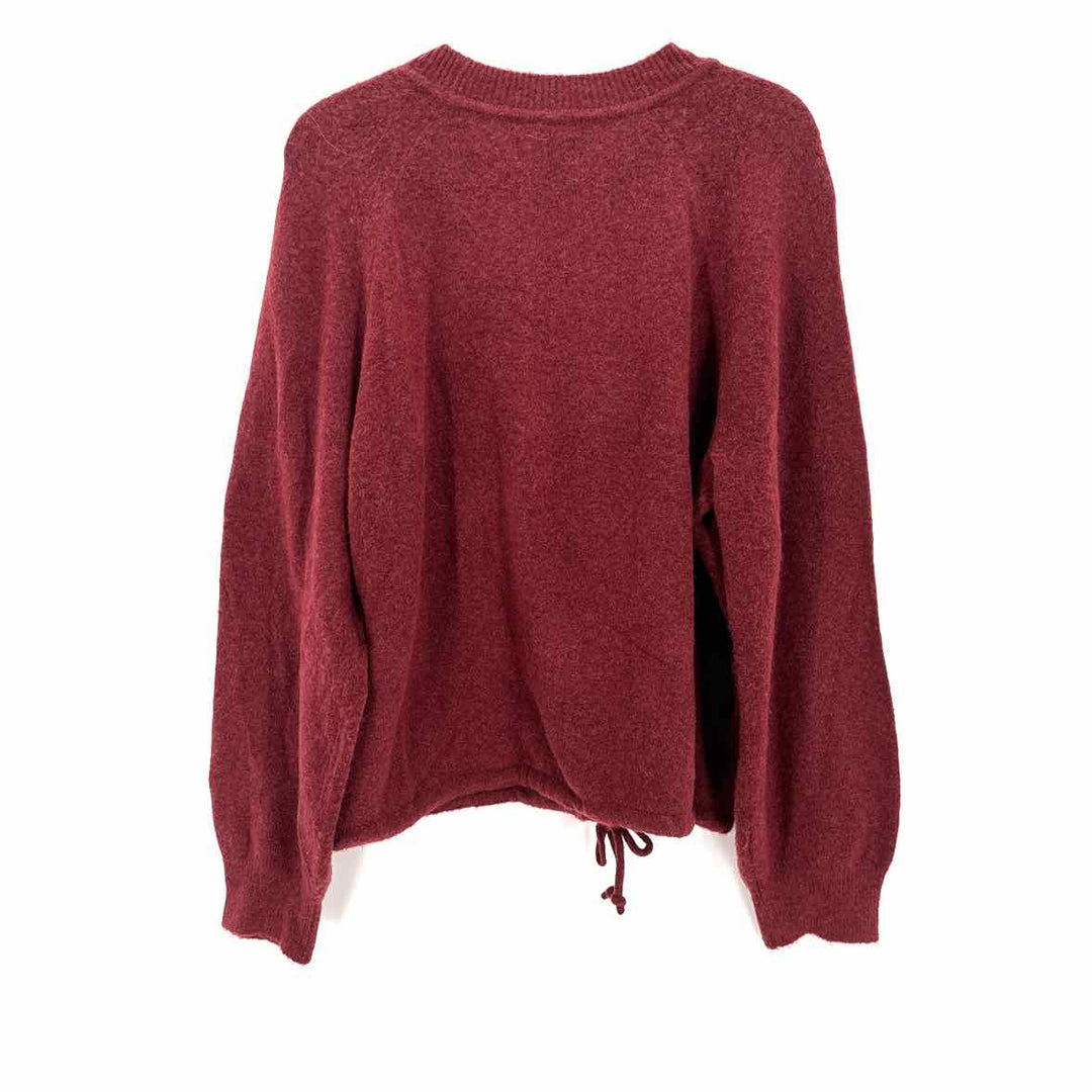 Size M LOU & GREG Burgundy Sweater