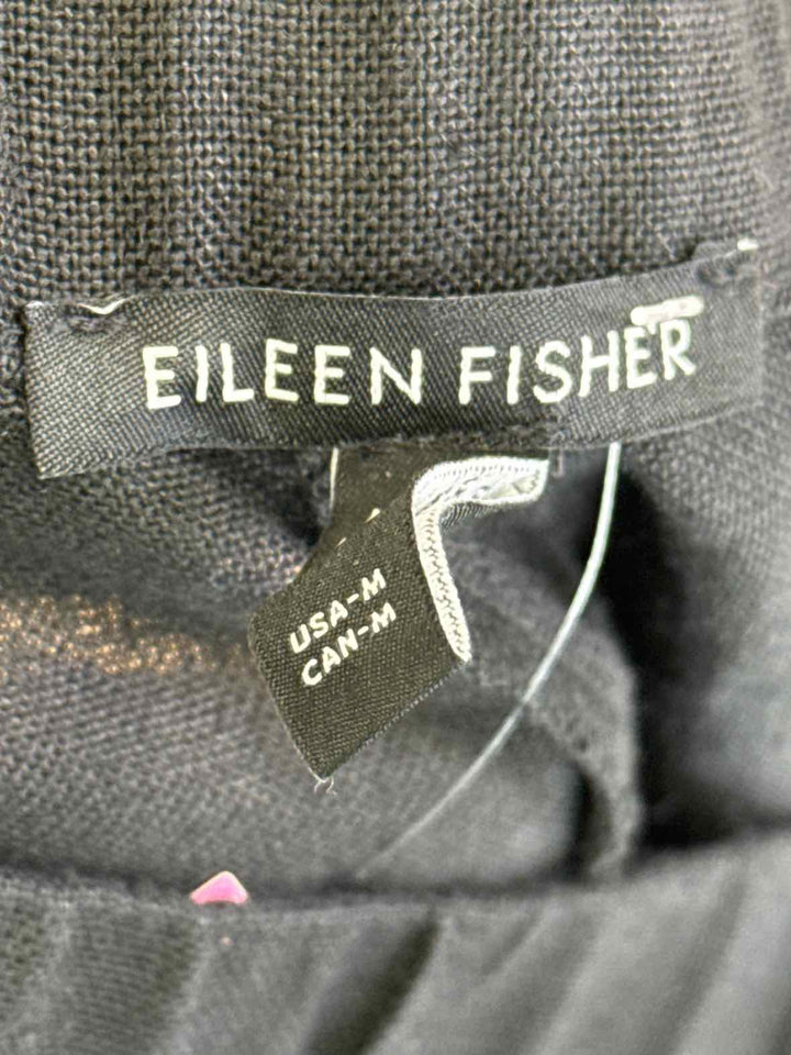Size M Eileen Fisher Black Pants
