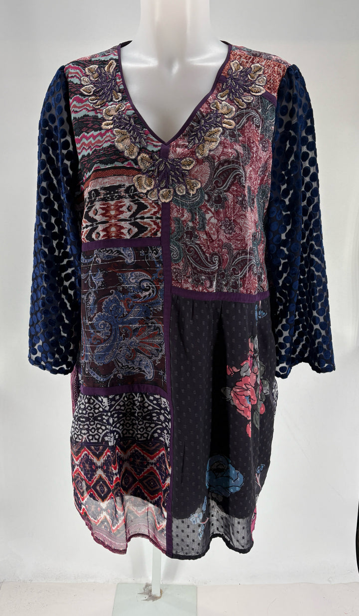 Size M SOFT SURROUNDINGS Purple Shirt