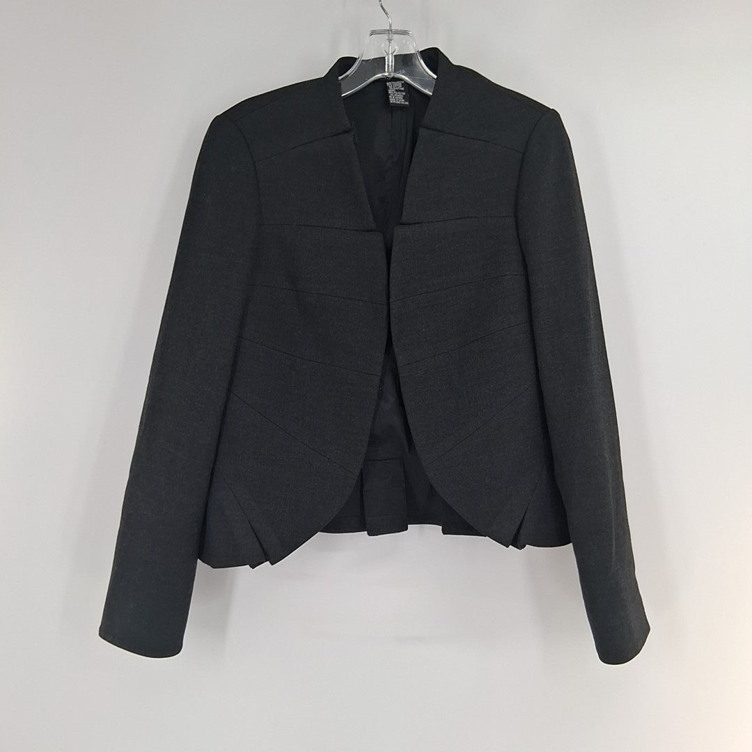 Size 6 ETCETERA Gray Blazer