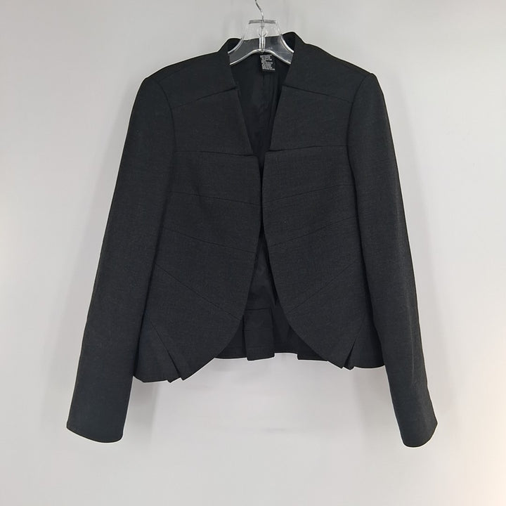 Size 6 ETCETERA Gray Blazer