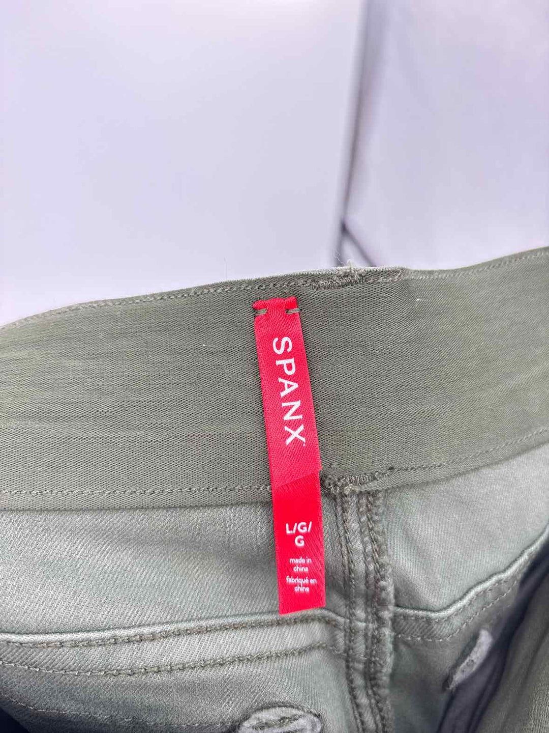 Size L SPANX Olive Pants