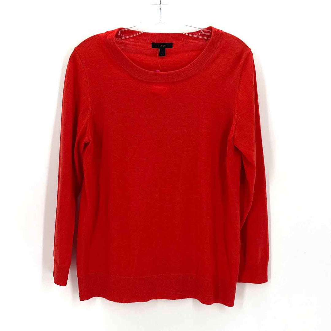 Size L J Crew Red Sweater