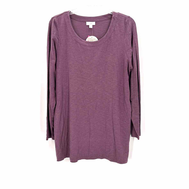 Size M J JILL Purple Shirt
