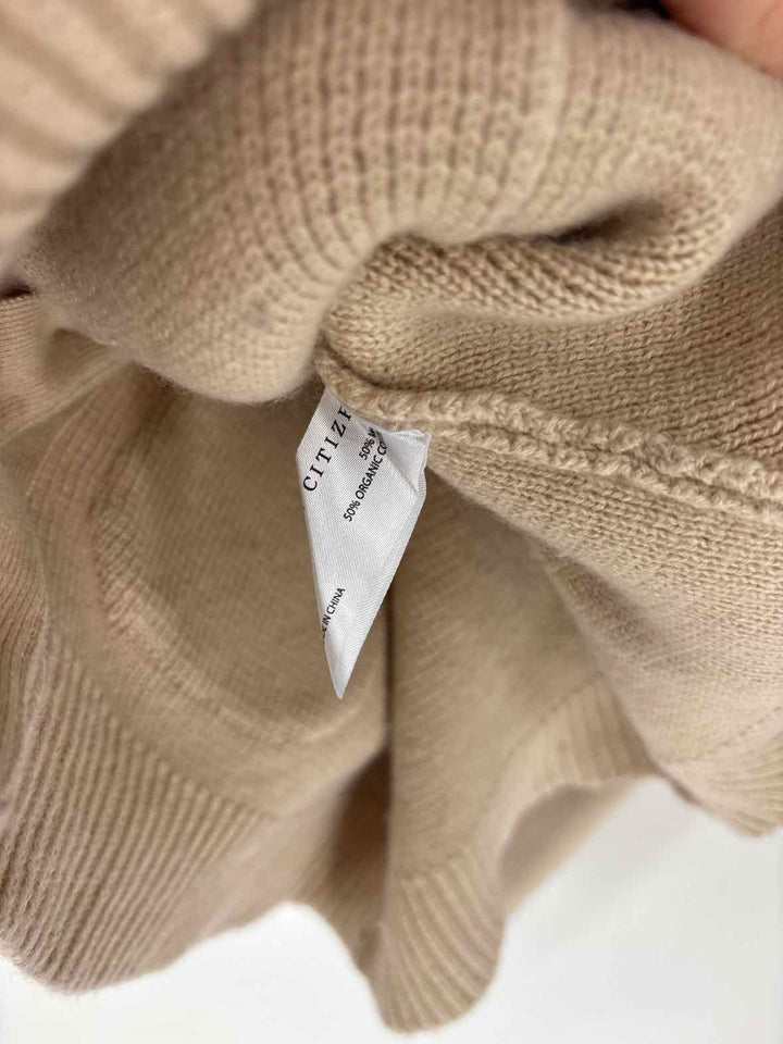Size S MODERN CITIZEN Tan Sweater
