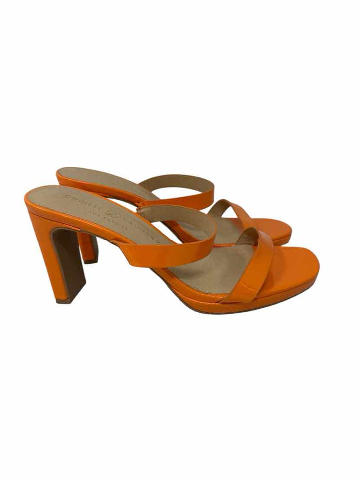 Shoe Size 7.5 CHINESE LAUNDRY Orange Sandals
