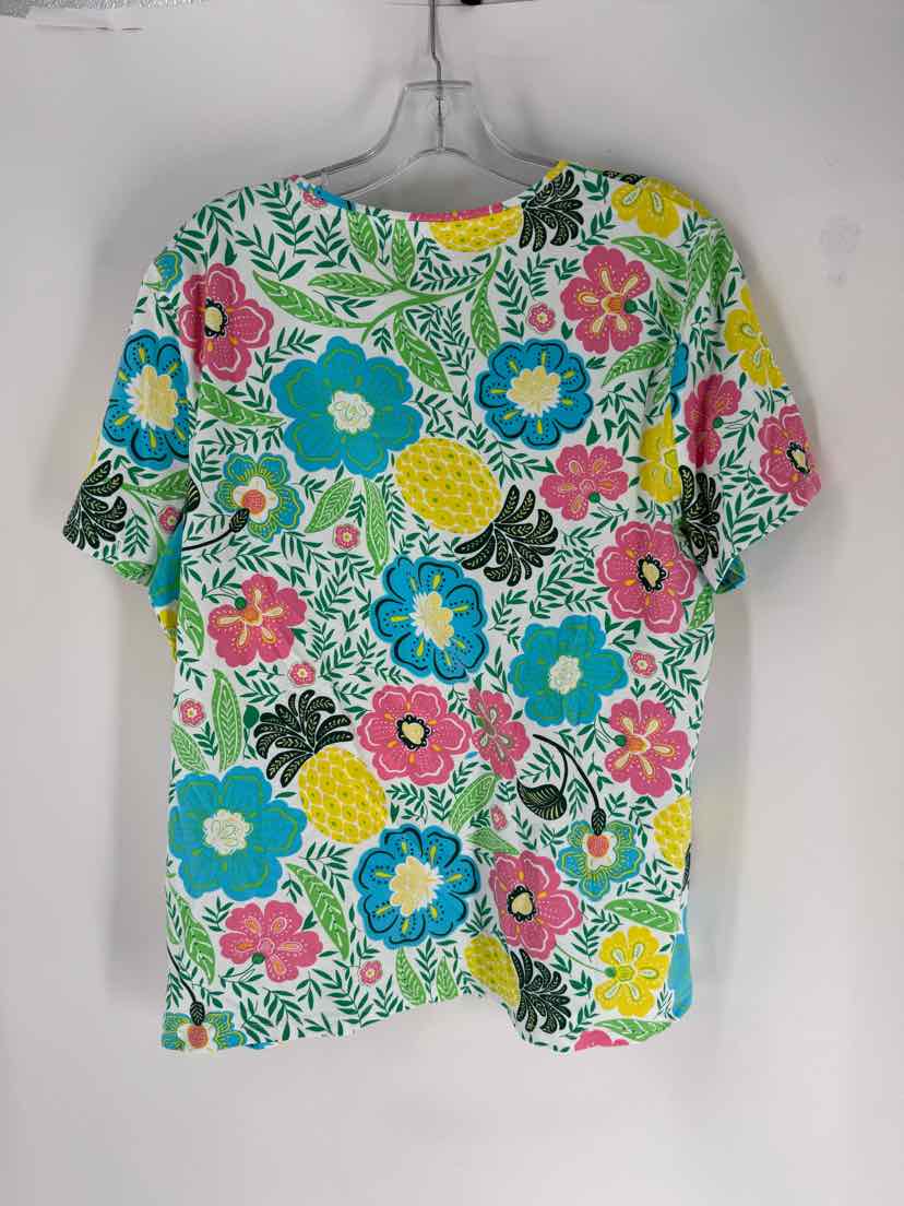 Size XL Talbots Multi-Color Shirt