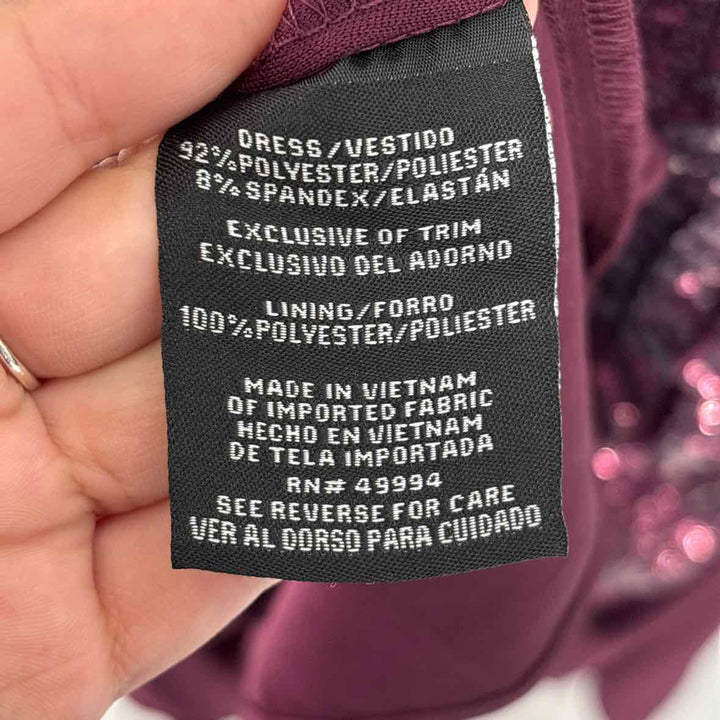 Size 14 R&M RICHARDS Burgundy Dress