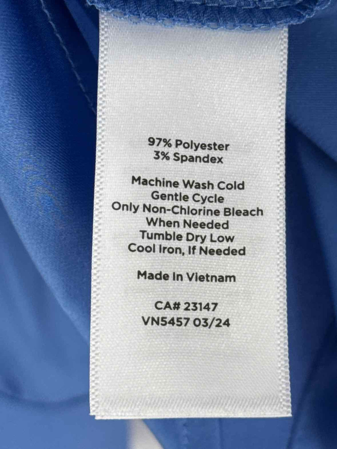 Size M Talbots Blue Shirt