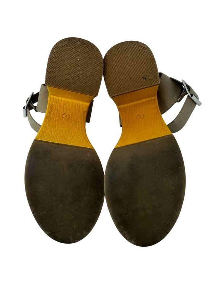 Shoe Size 7 MIA Brown Sandals