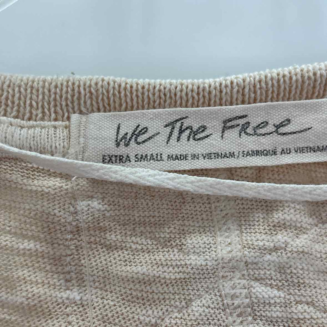 Size XS WE THE FREE Tan Cotton Shirt