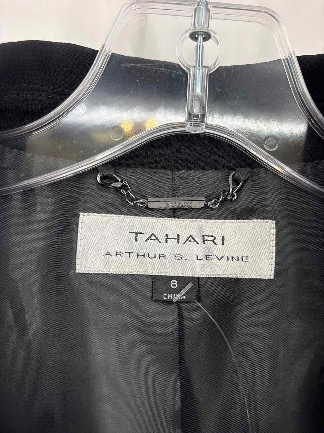 Size 8 TAHARI Black Jacket