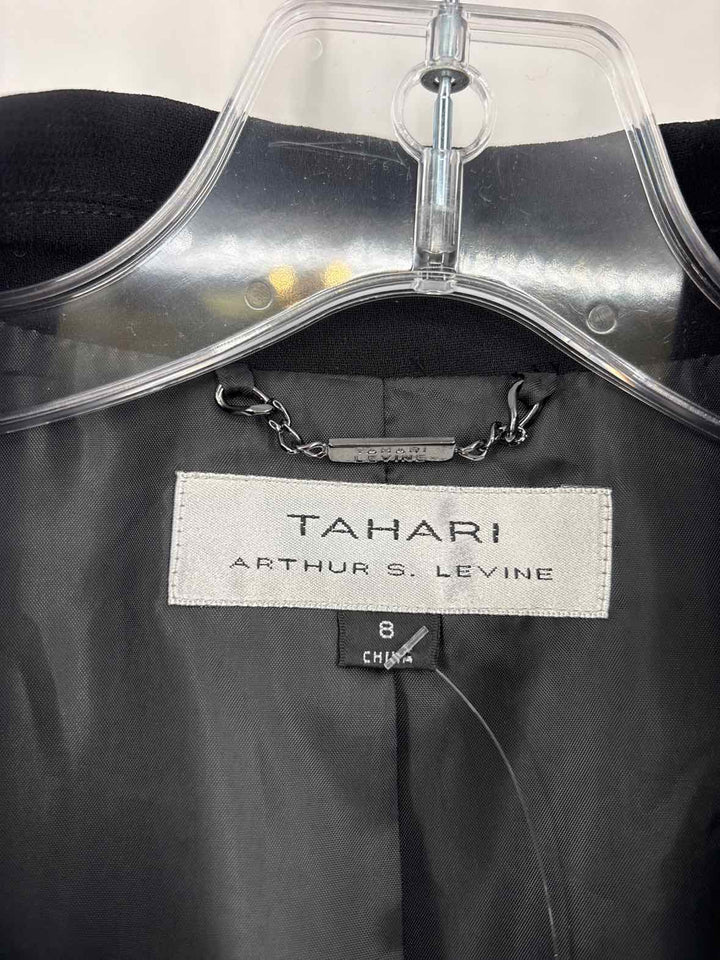 Size 8 TAHARI Black Jacket