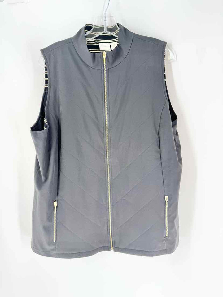 Size XL Chico's Black Vest