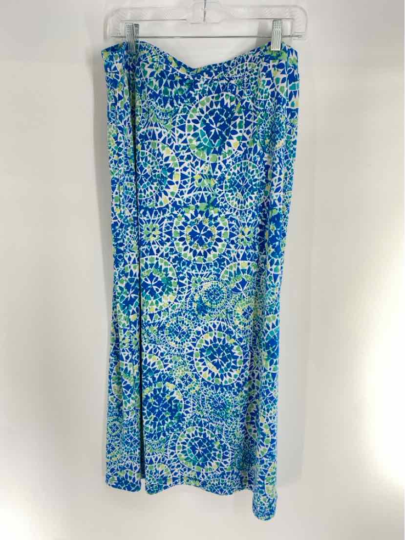Size L Chico's Blue Skirt