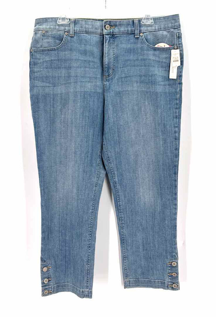 Size 14 Talbots Light Blue Denim Jeans