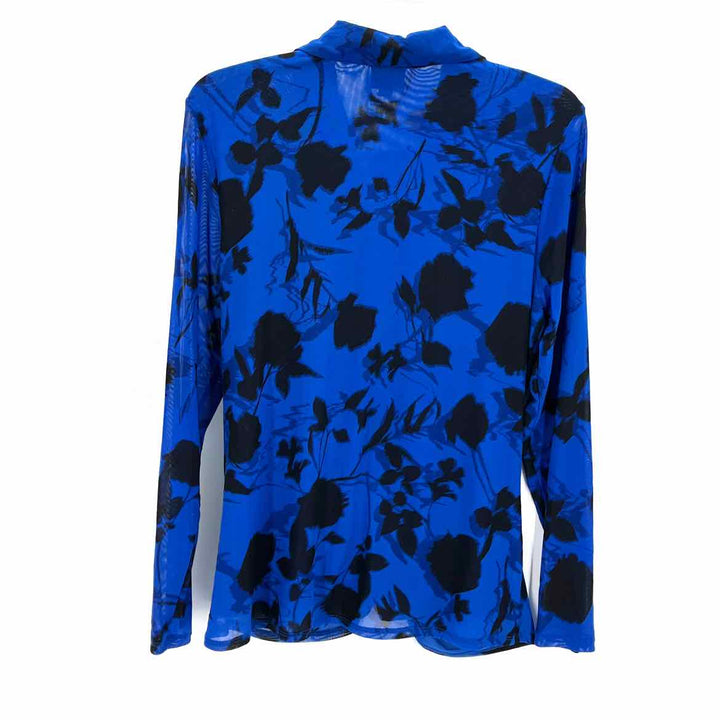 Size L INC Blue Print Shirt
