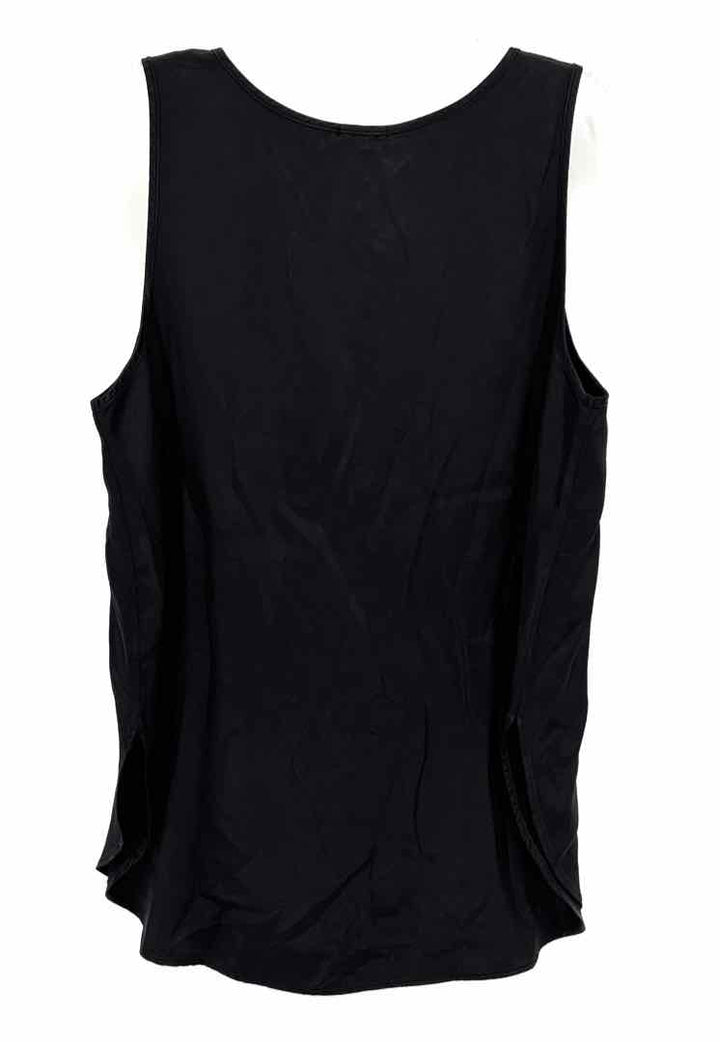 Size L Black Silk Shirt