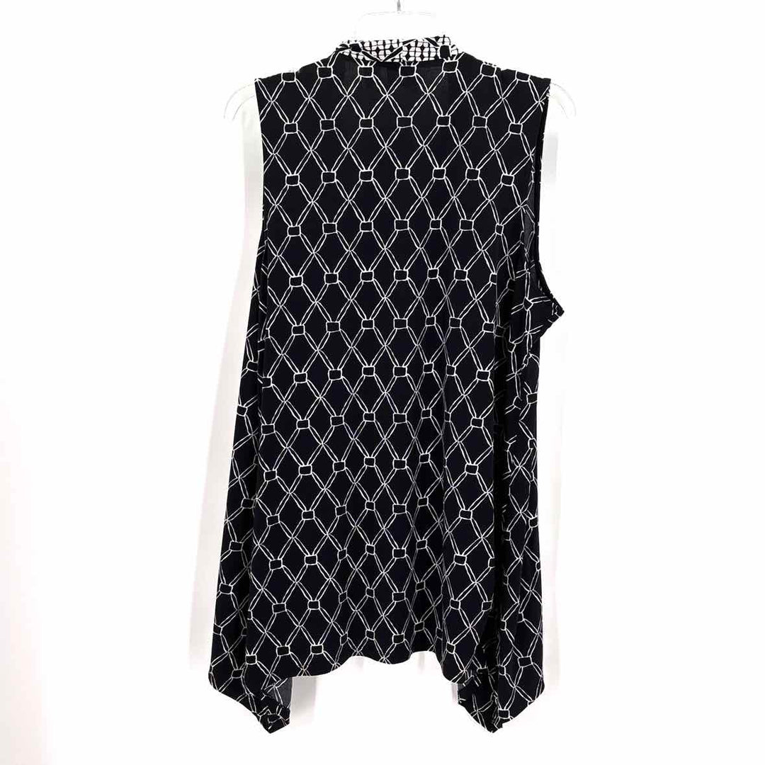 Size L Chico's Black Vest