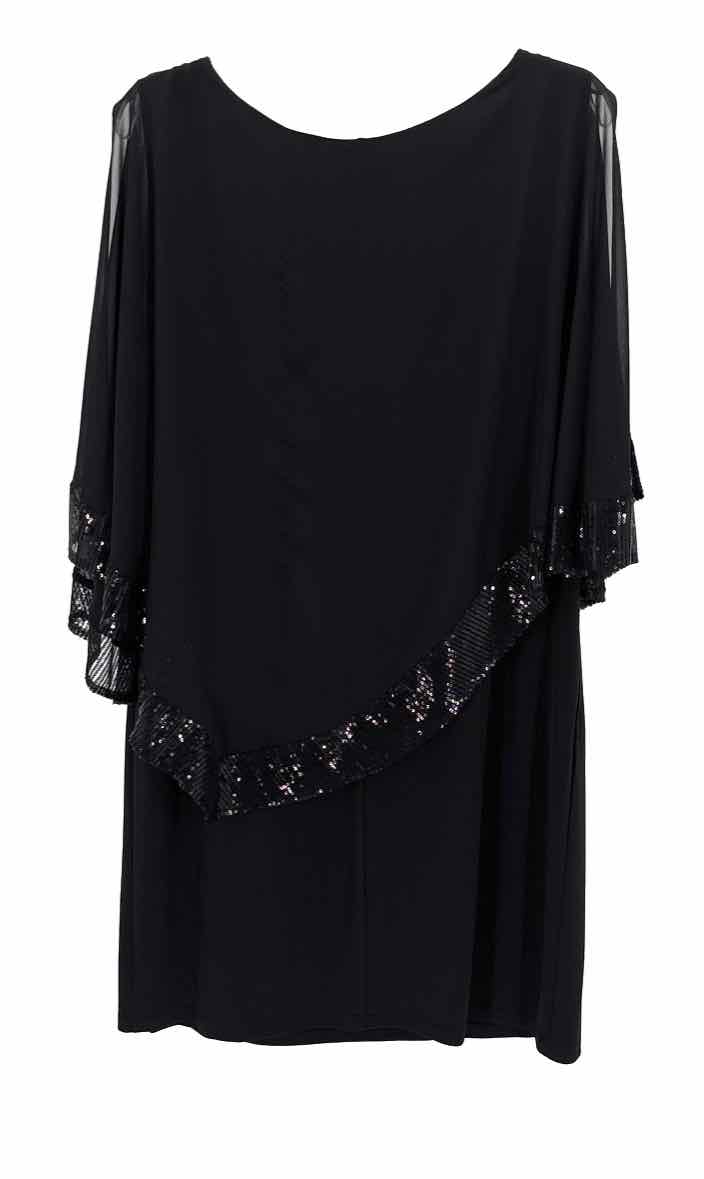 Size 16W ENFOCUS Black Dress