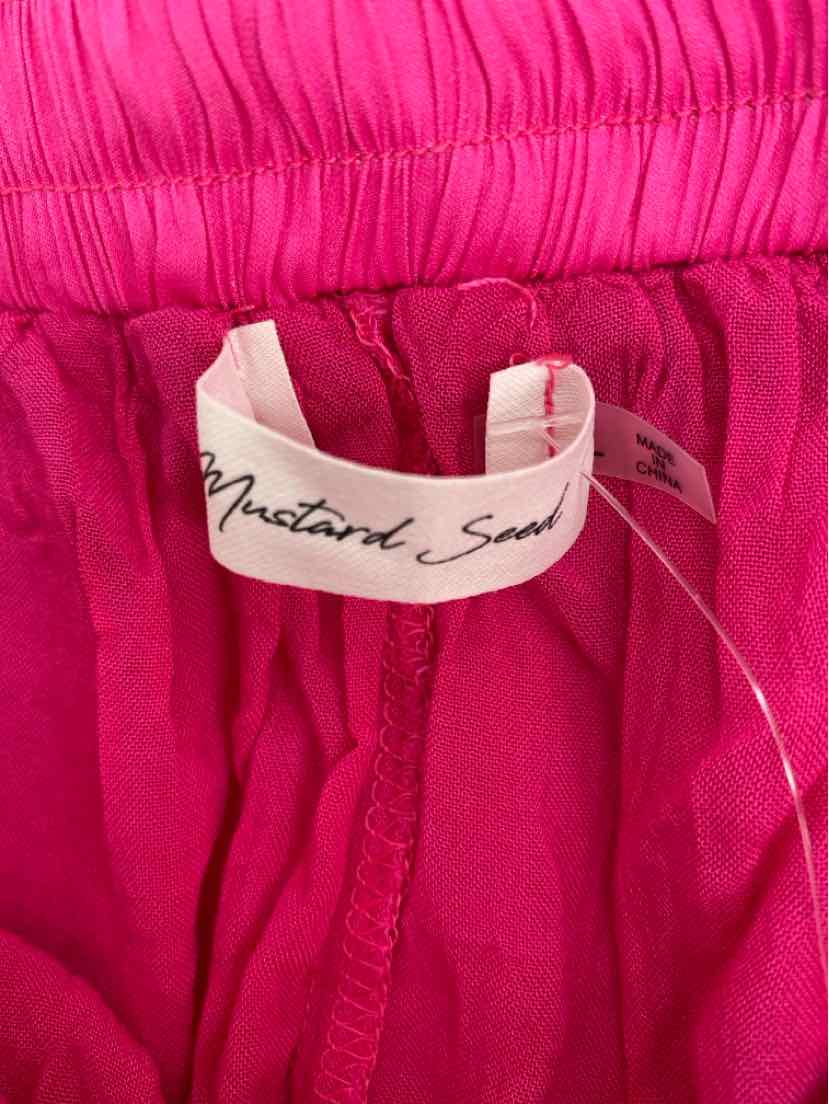 Size L MUSTARD SEED Fuschia Shorts