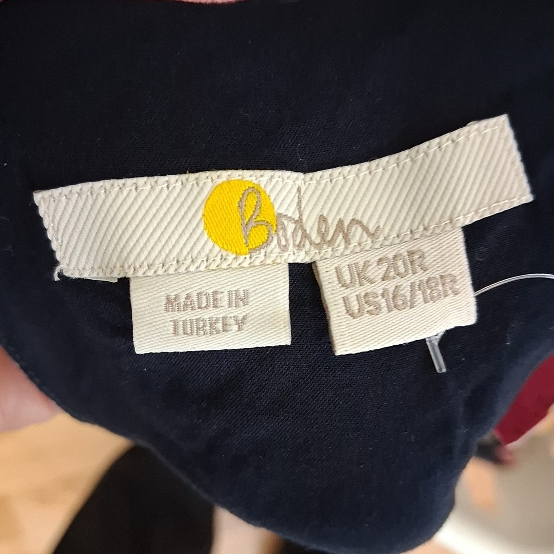 Size 16 Boden Navy Dress