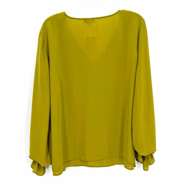 Size 2X Vince Camuto Lime Green Shirt
