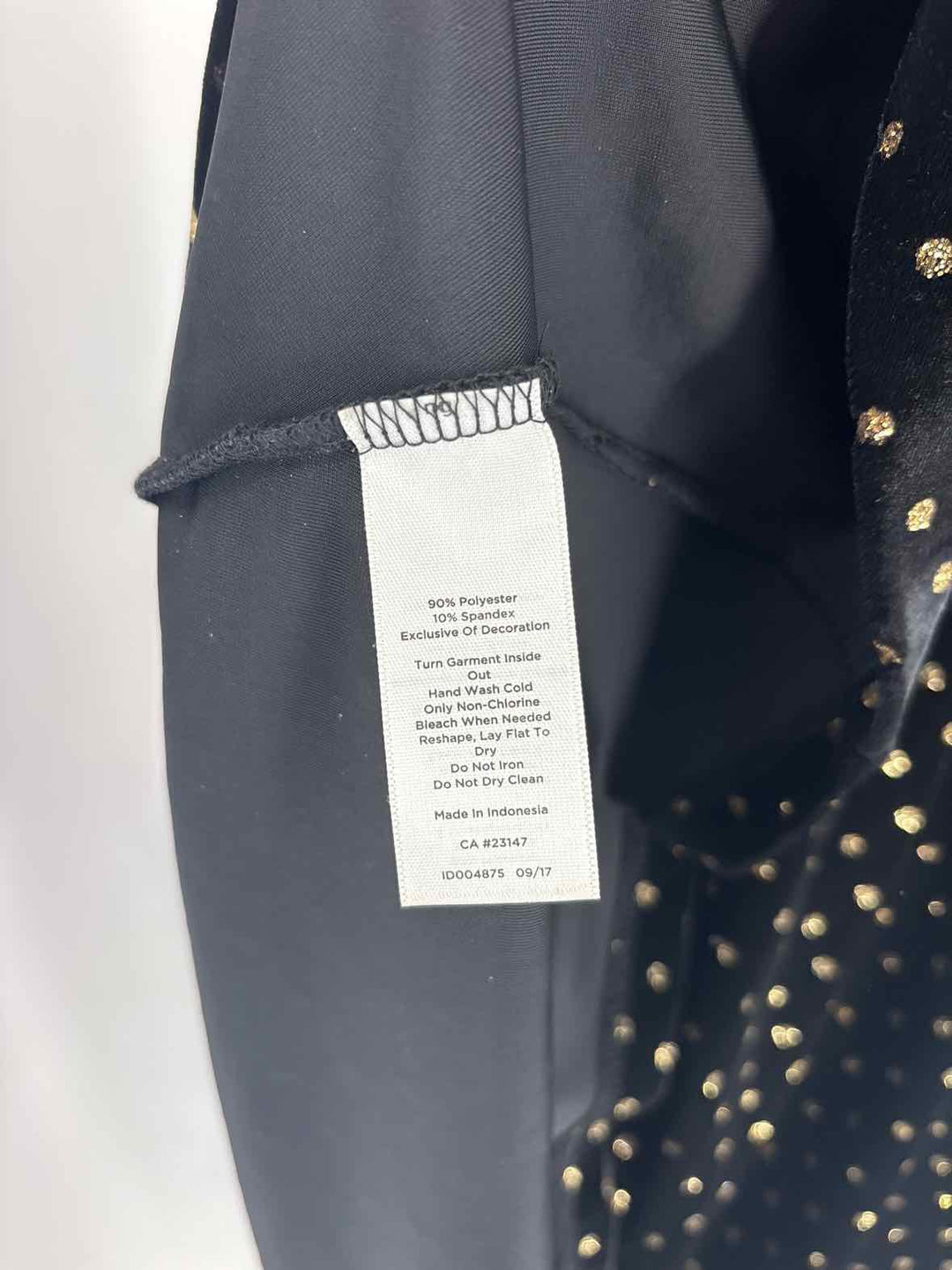 Size M Talbots Black Dress