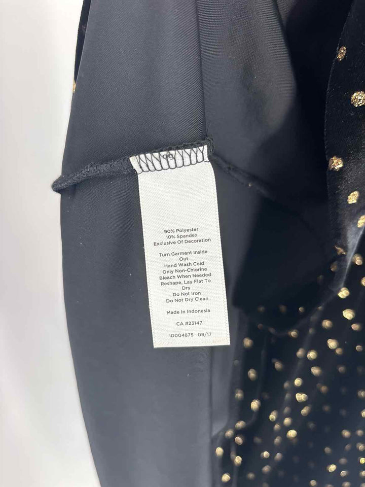 Size M Talbots Black Dress