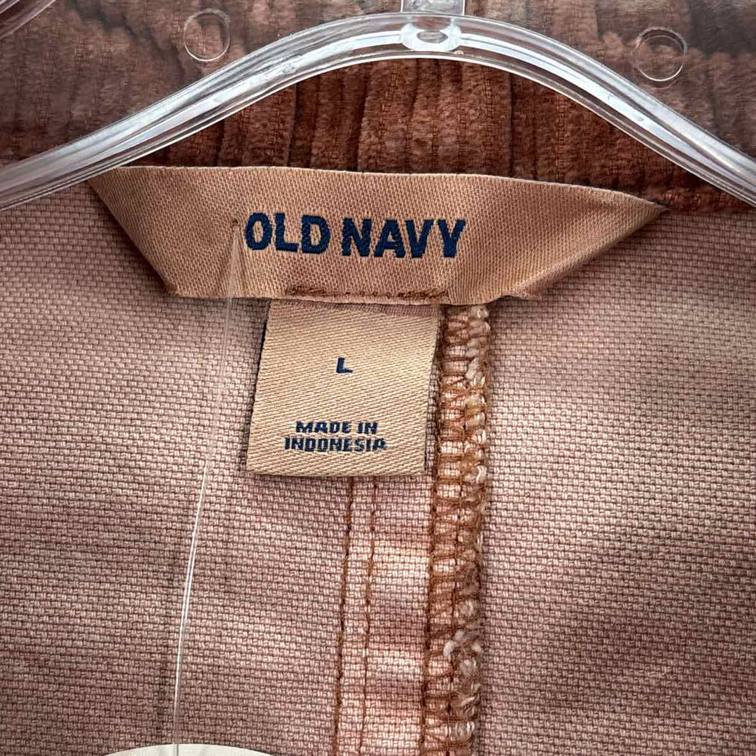 Size L Old Navy Peach Canvas Jacket