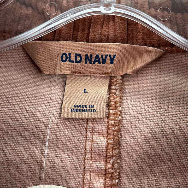 Size L Old Navy Peach Canvas Jacket