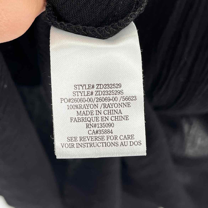 Size S Z SUPPLY Black Dress