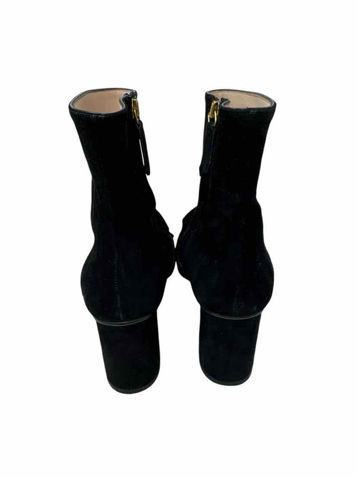Shoe Size 39.5 Gucci Black Suede Luxury - Boots