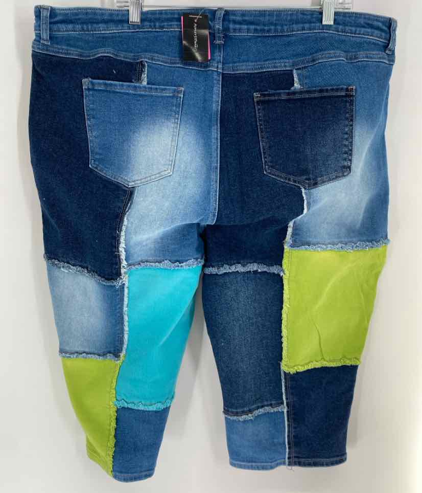 Size 24 Ashley Stewart Denim Pants