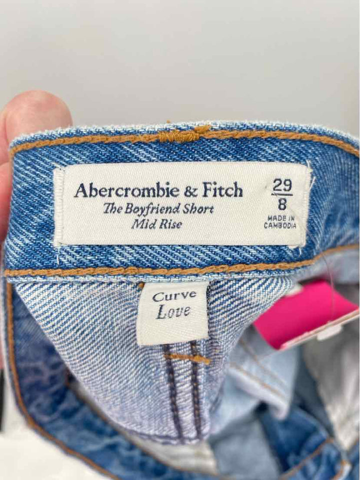 Size 8 Abercrombie Denim Shorts