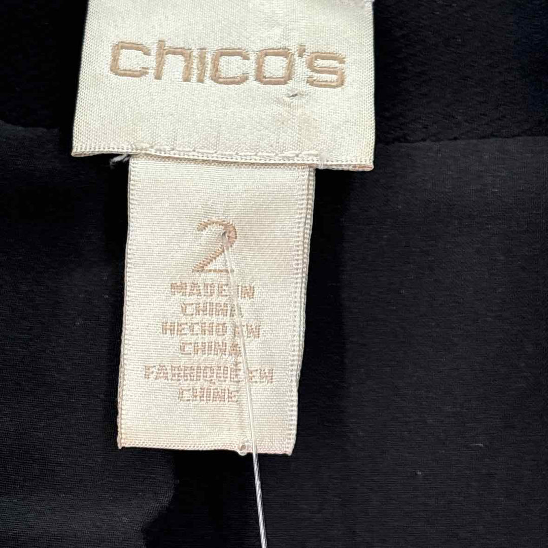Size L Chico's Black Jacket