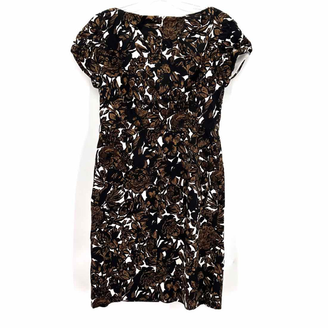 Size 4 Talbots Multi-Color Dress