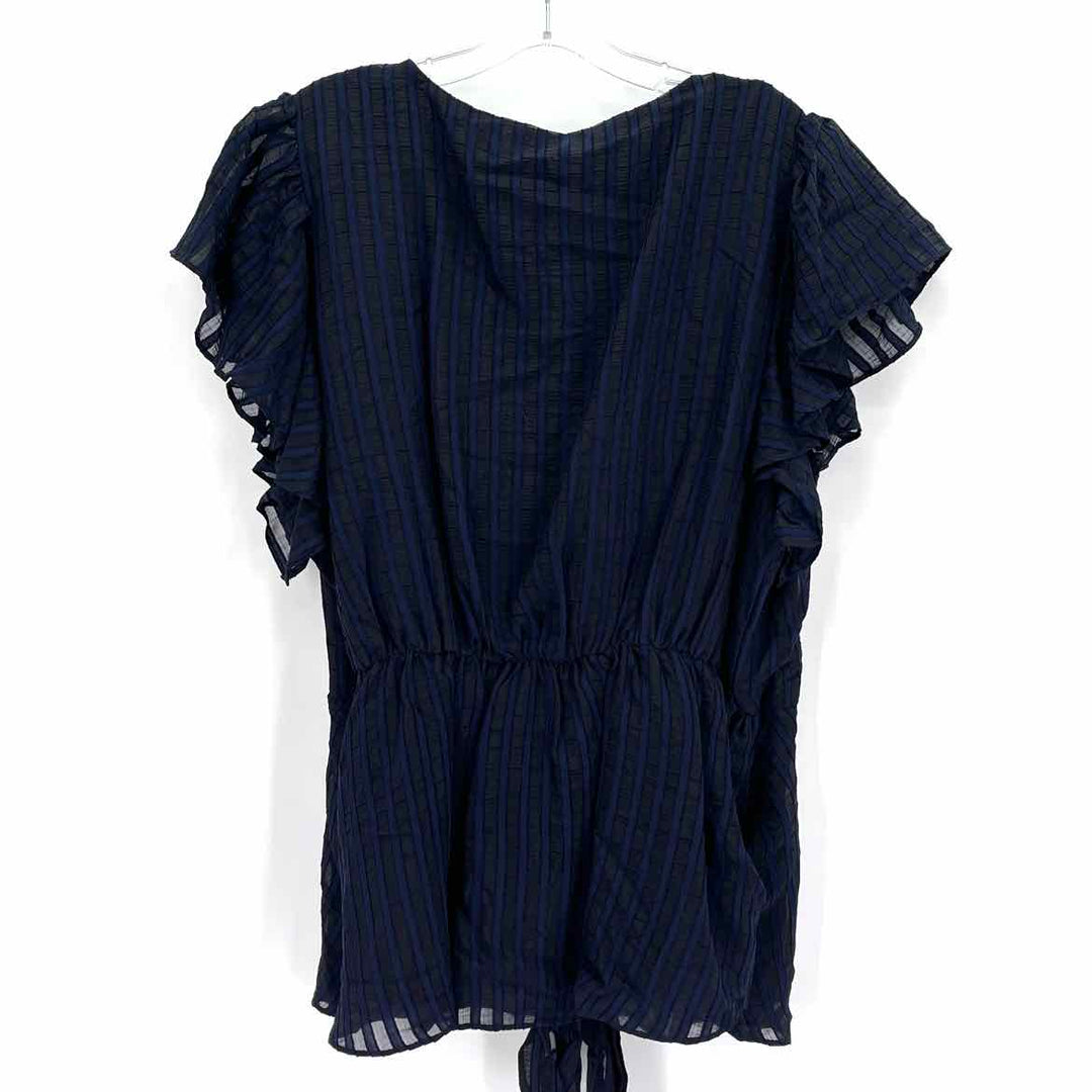 Size L CITY CHIC Navy Shirt