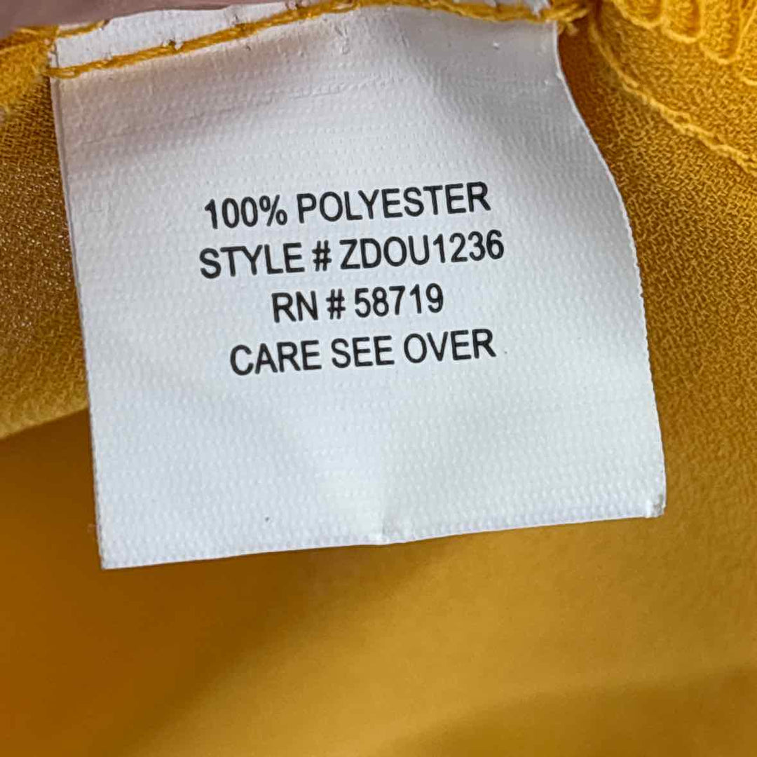 Size 2X NY COLLECTION Mustard Shirt