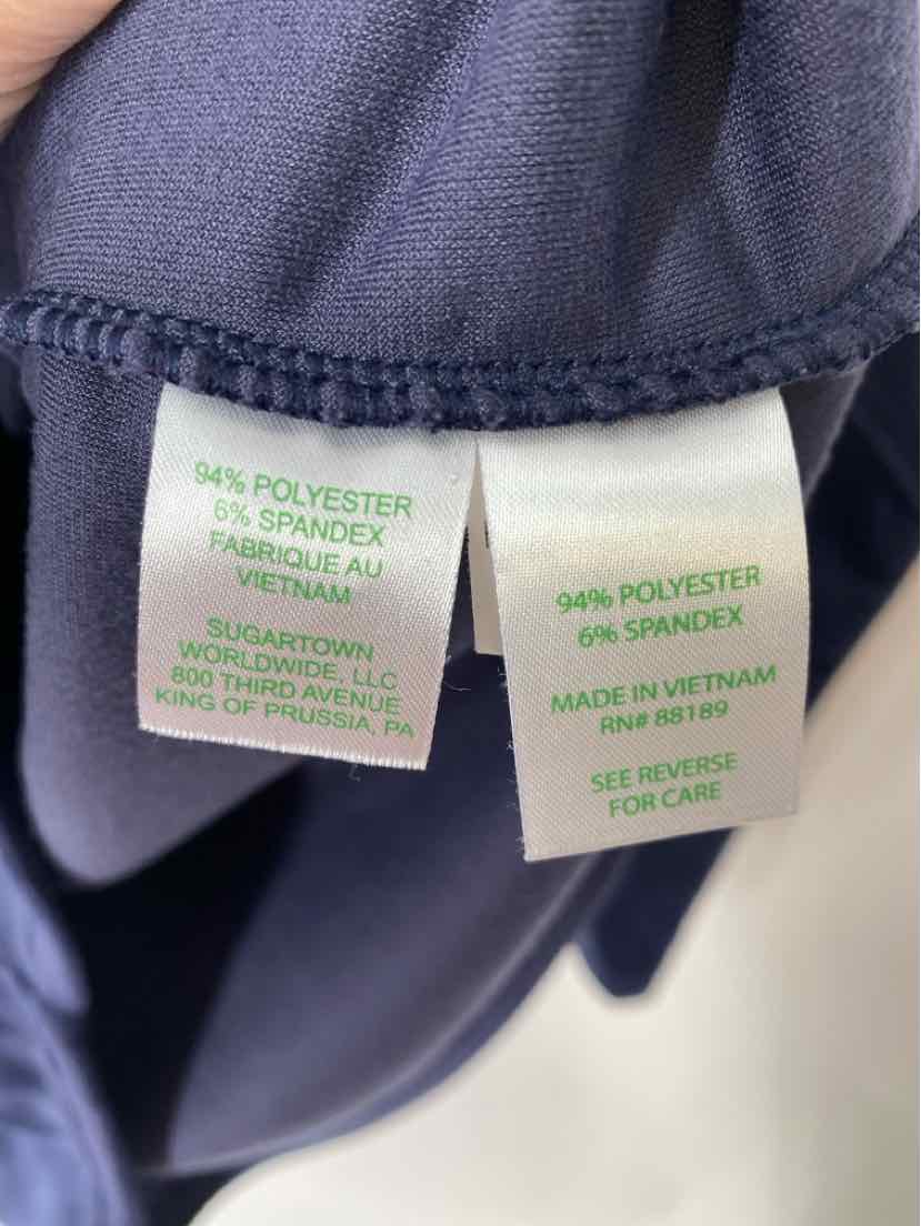 Size M Lilly Pulitzer Navy Velour Sweater