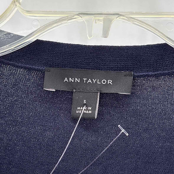 Size S Ann Taylor Navy Sweater