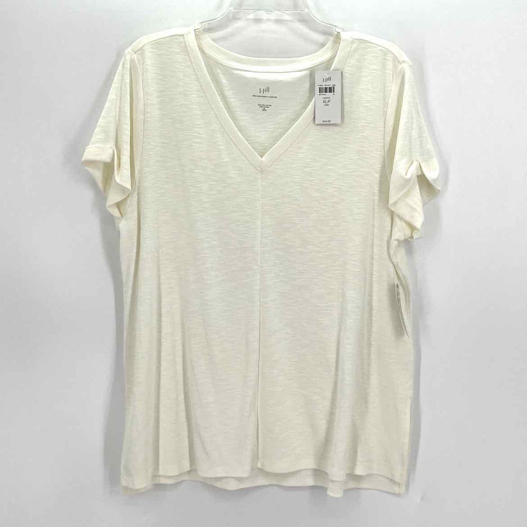 Size Petite J JILL Ivory Shirt
