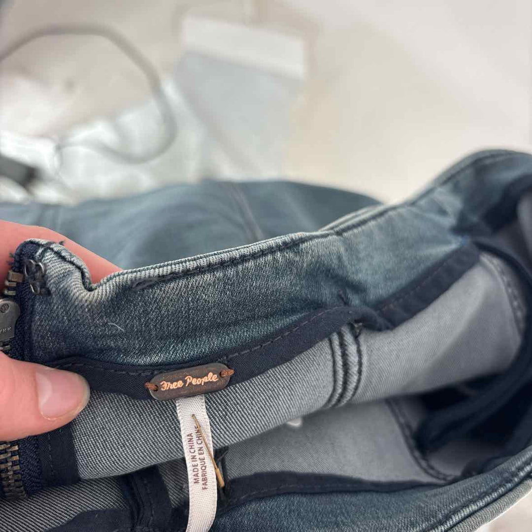 Size 12 FREE PEOPLE Denim Skirt