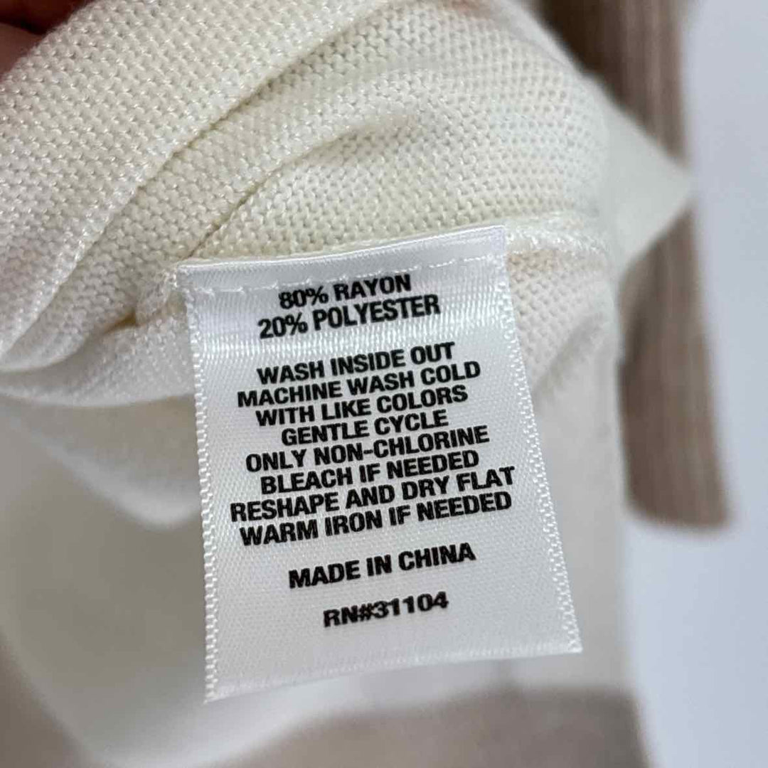 Size M WONDERLY Ivory Sweater