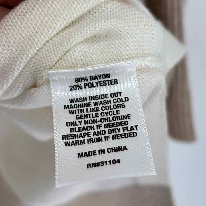 Size M WONDERLY Ivory Sweater