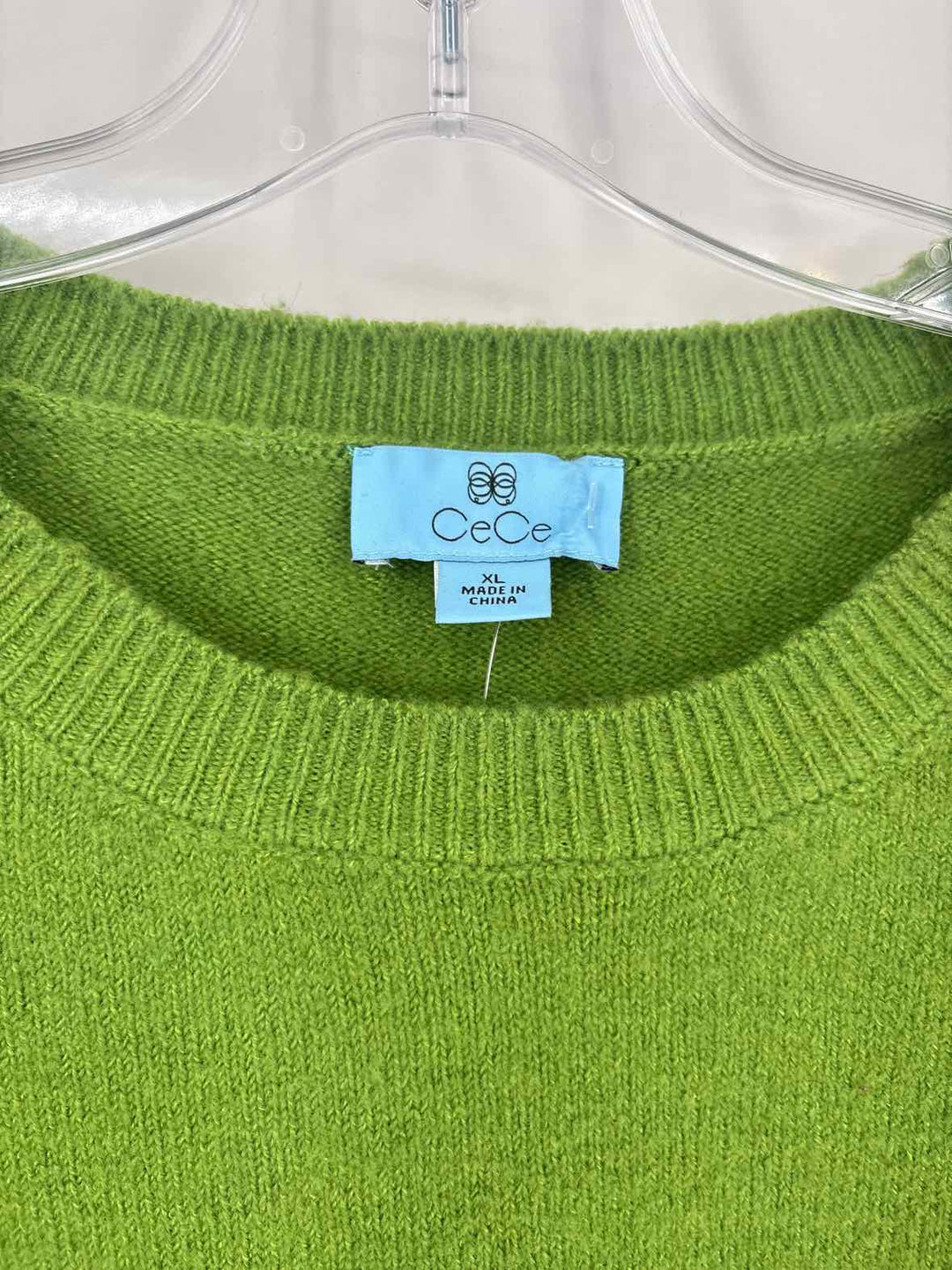 Size XL CECE Green Sweater