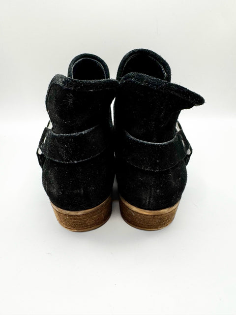 Shoe Size 7.5 LUCKY Black Suede Boots